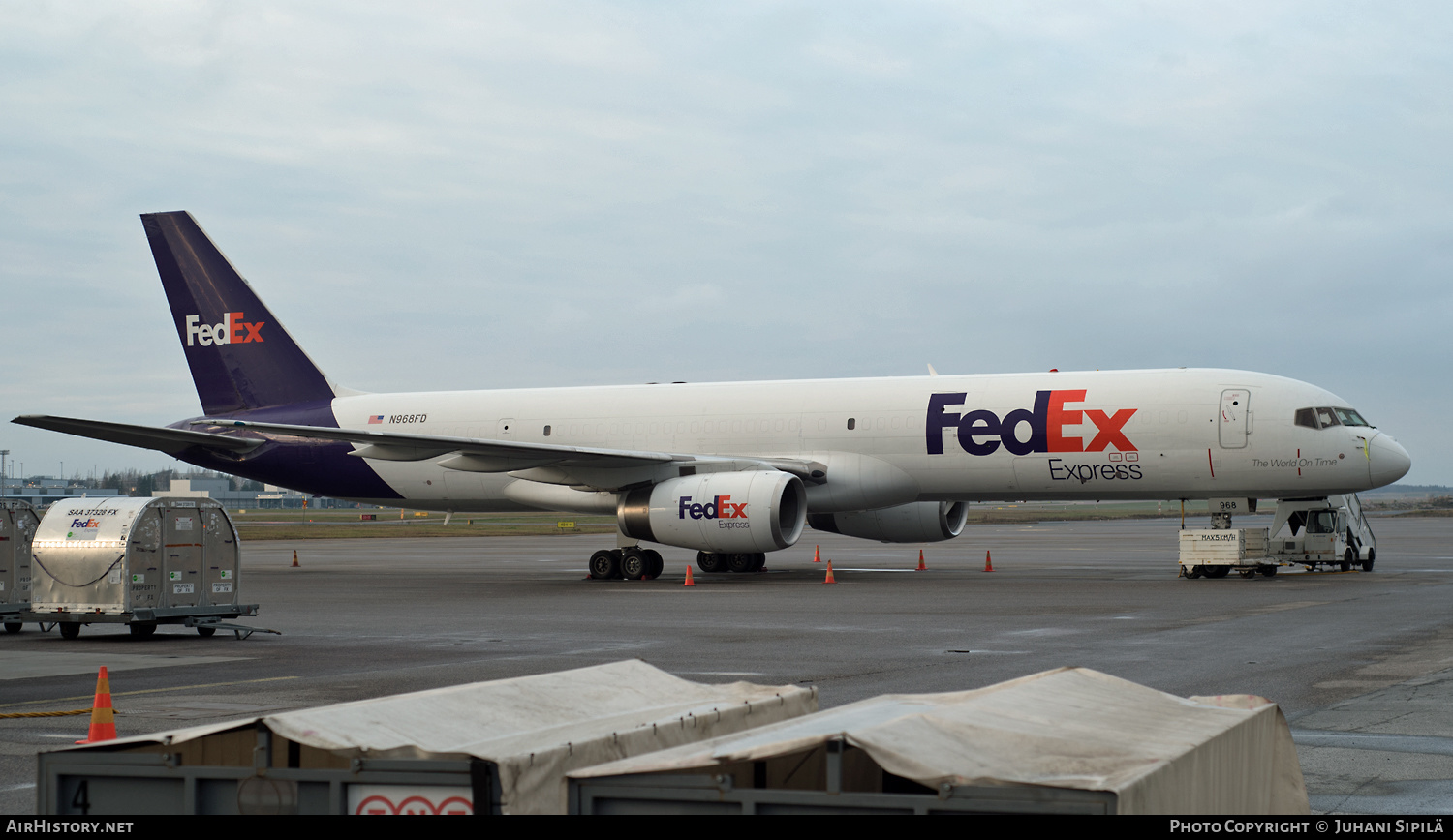 Aircraft Photo of N968FD | Boeing 757-28A(SF) | FedEx Express | AirHistory.net #301254