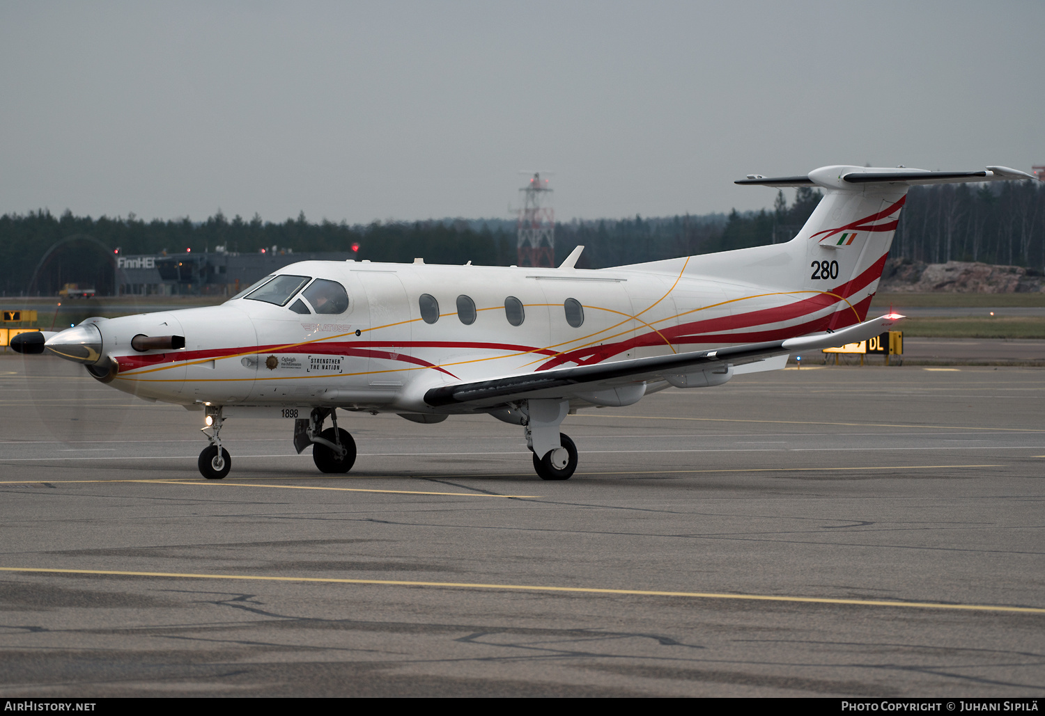 Aircraft Photo of 280 | Pilatus PC-12NG (PC-12/47E) | Ireland - Air Force | AirHistory.net #301258