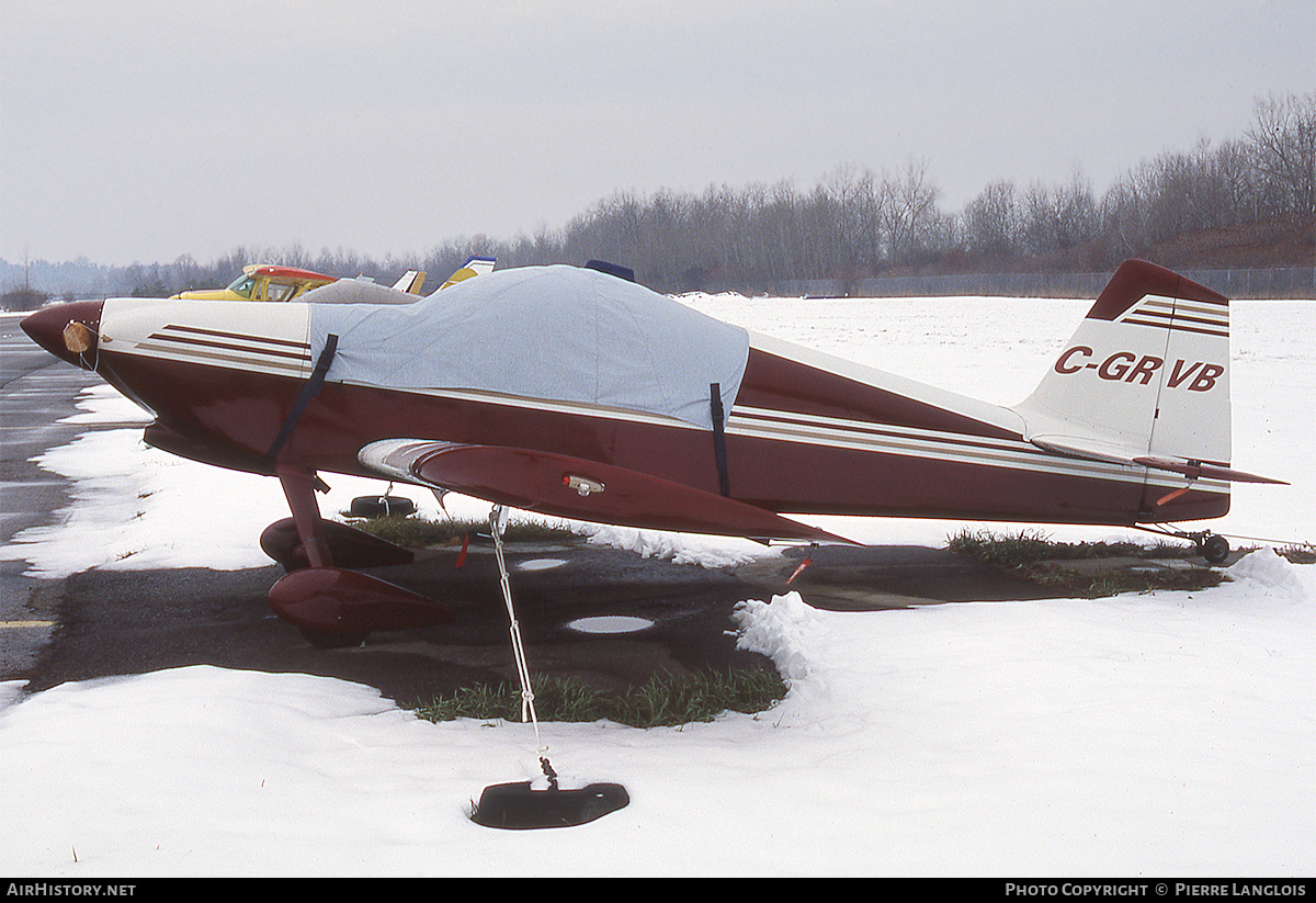 Aircraft Photo of C-GRVB | Van's RV-6 | AirHistory.net #301259