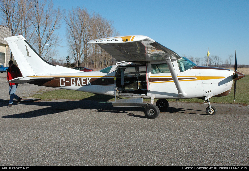 Aircraft Photo of C-GAEK | Cessna U206B Super Skywagon | AirHistory.net #301261