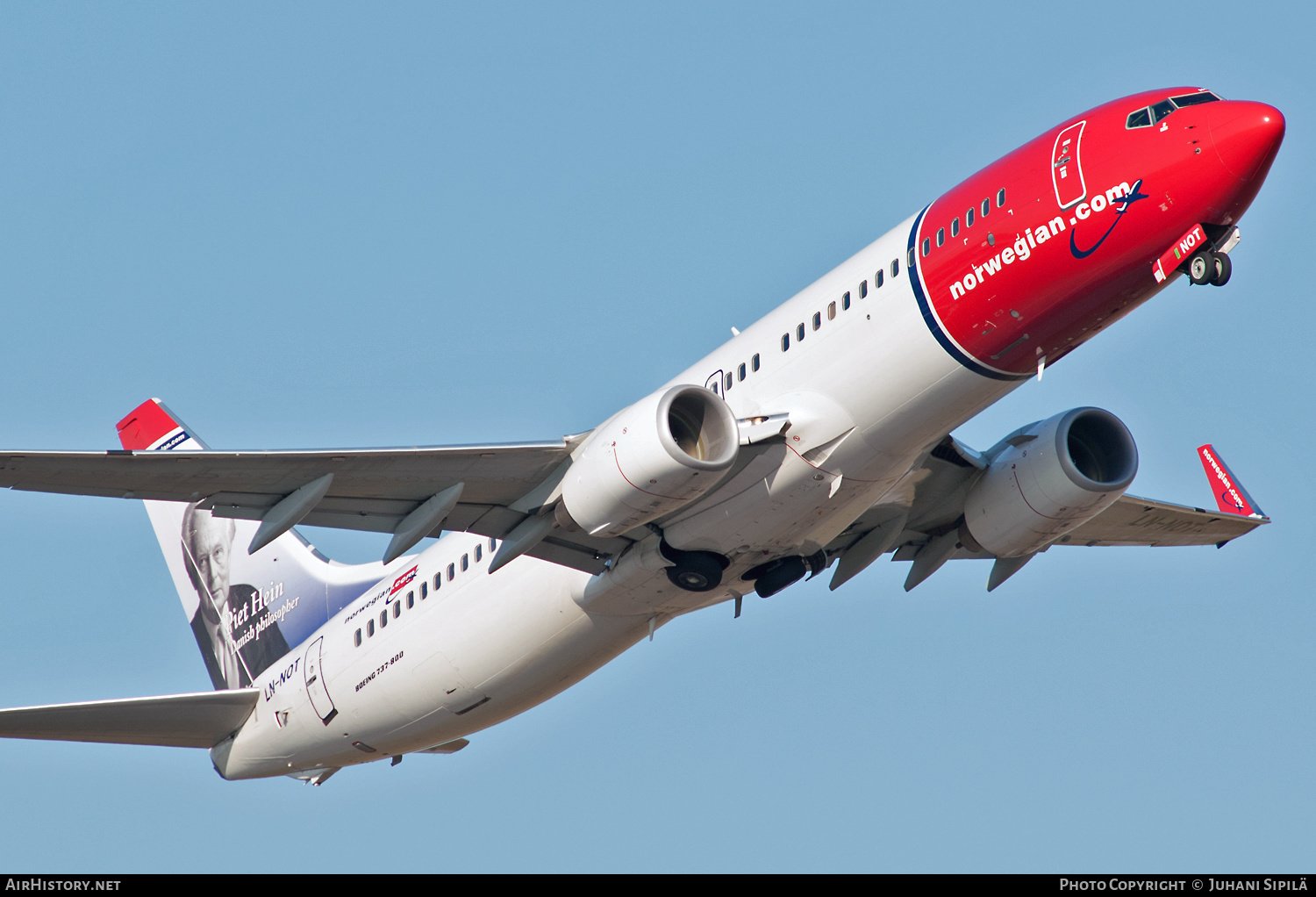Aircraft Photo of LN-NOT | Boeing 737-8JP | Norwegian | AirHistory.net #301270