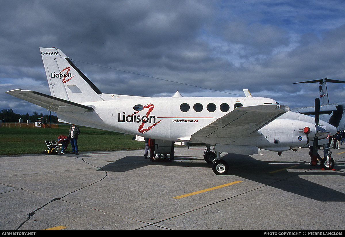 Aircraft Photo of C-FDOS | Beech A100 King Air | Air Liaison | AirHistory.net #301272
