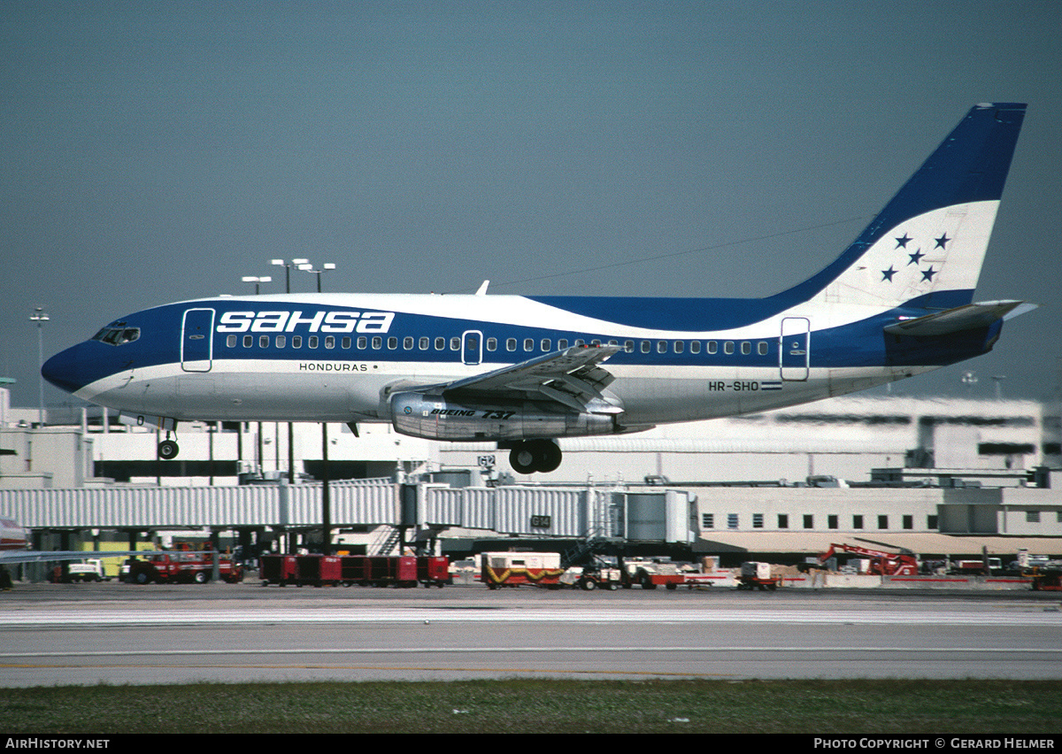 Aircraft Photo of HR-SHO | Boeing 737-2A3 | SAHSA - Servicio Aéreo de Honduras | AirHistory.net #301274