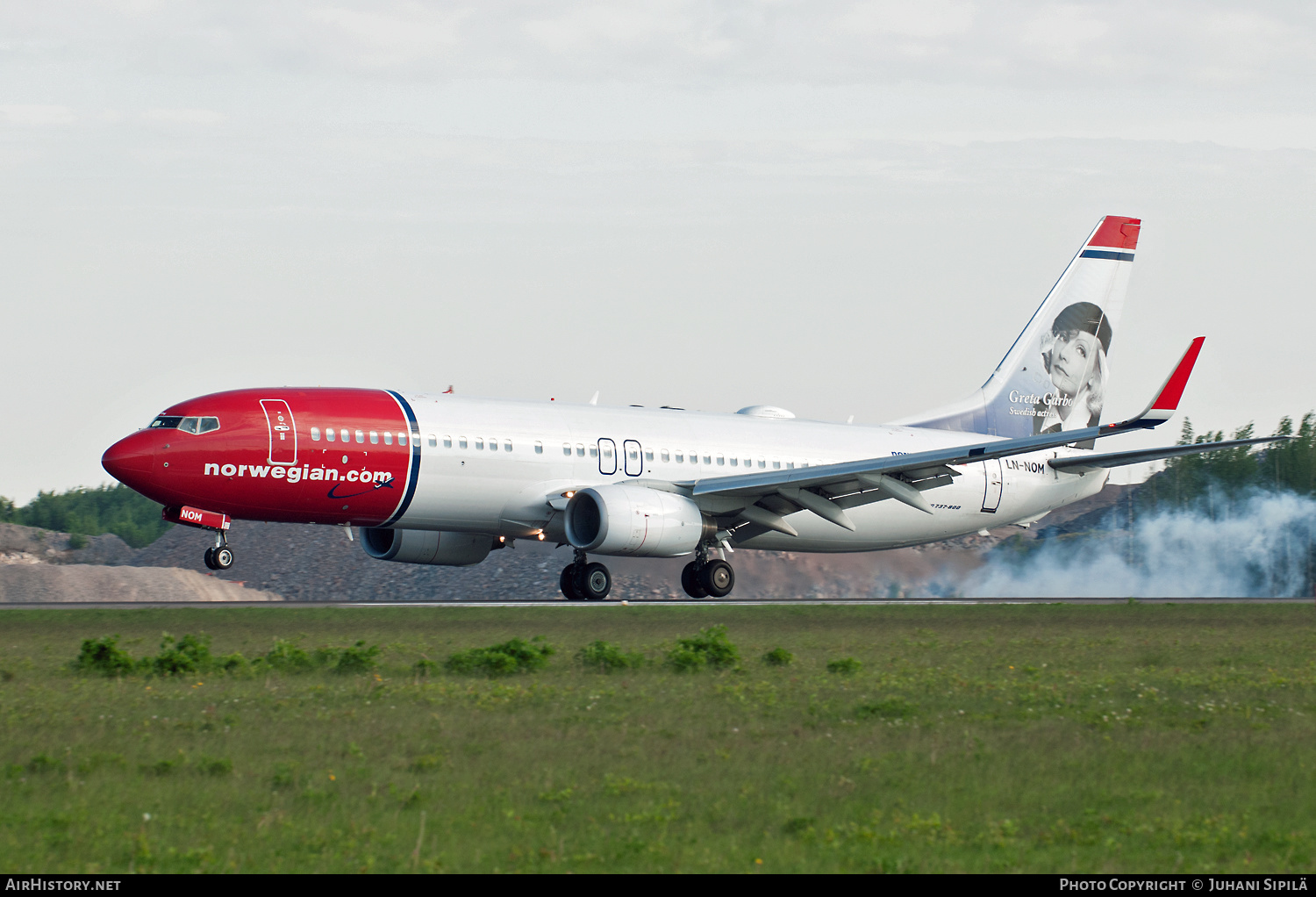 Aircraft Photo of LN-NOM | Boeing 737-86N | Norwegian | AirHistory.net #301294