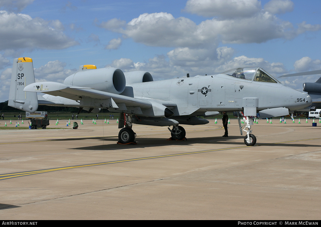Aircraft Photo of 81-0954 | Fairchild A-10A Thunderbolt II | USA - Air Force | AirHistory.net #301297