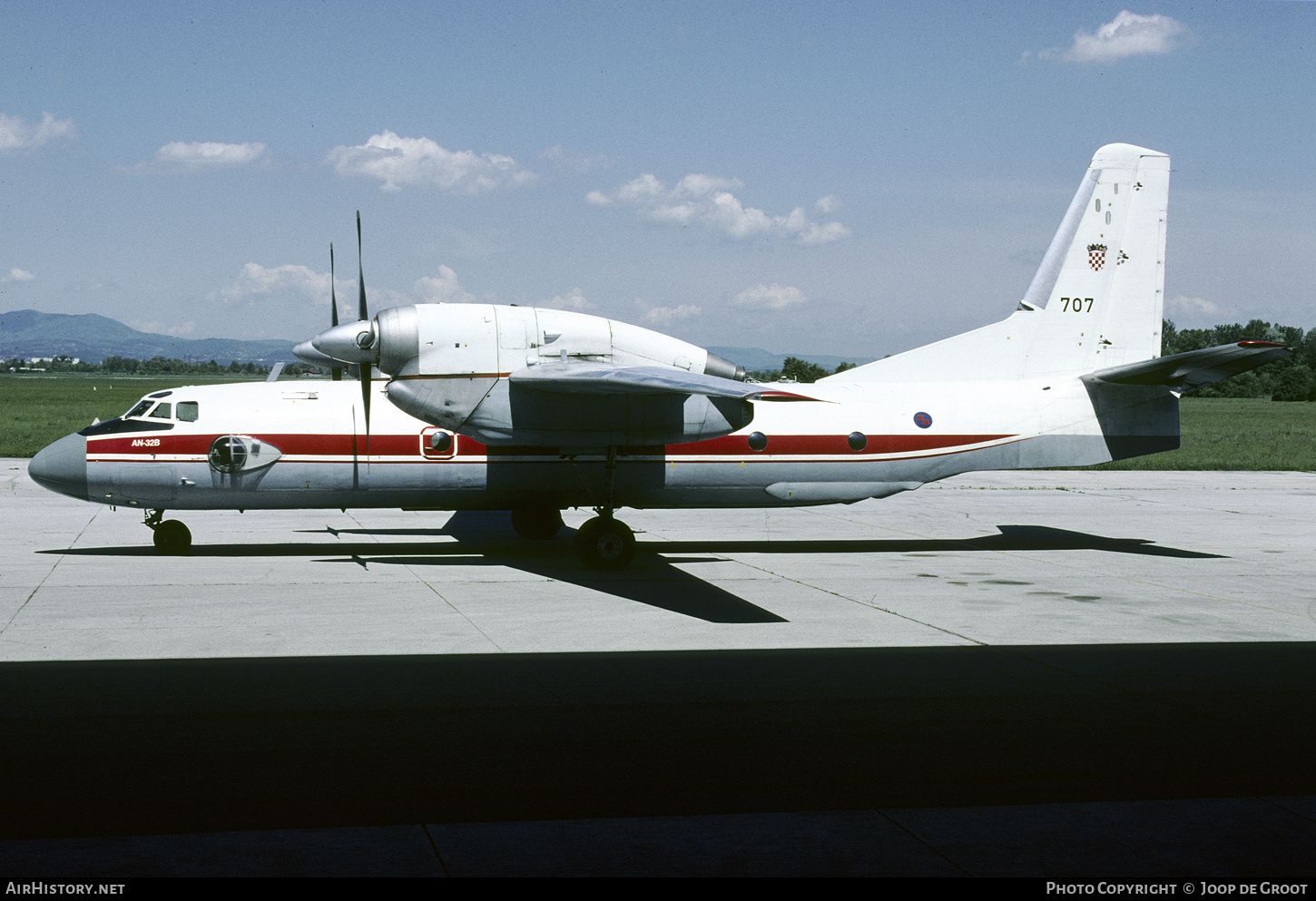 Aircraft Photo of 707 | Antonov An-32B | Croatia - Air Force | AirHistory.net #301302