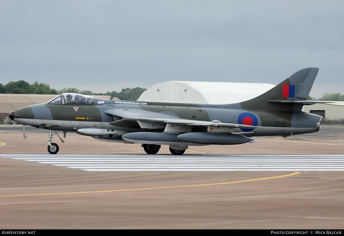 Aircraft Photo of ZZ191 | Hawker Hunter F58 | UK - Air Force | AirHistory.net #301308