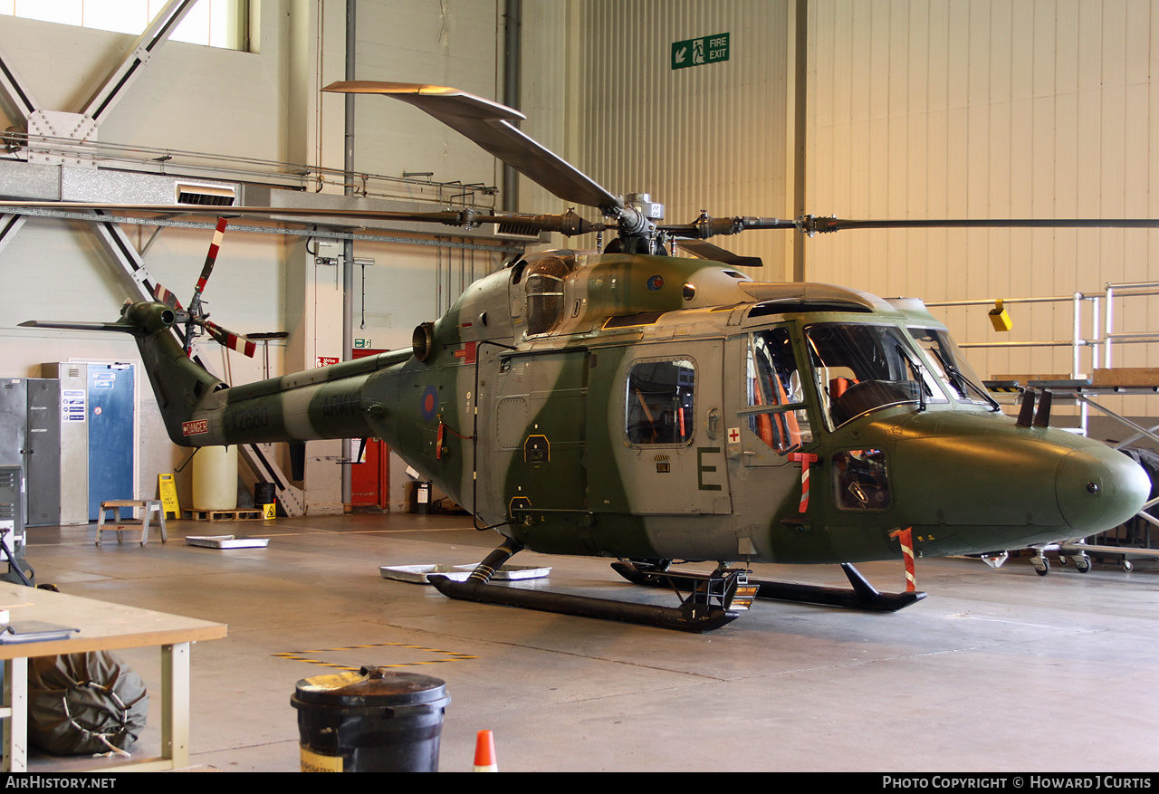Aircraft Photo of XZ680 | Westland WG-13 Lynx AH7 | UK - Army | AirHistory.net #301312