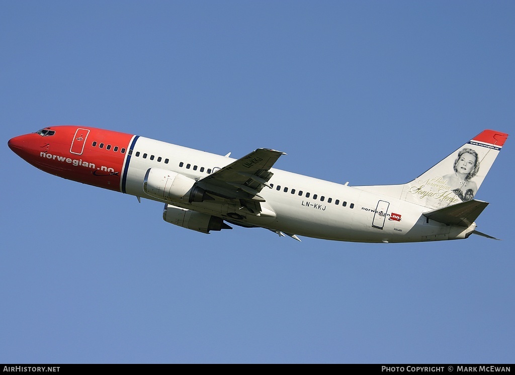 Aircraft Photo of LN-KKJ | Boeing 737-36N | Norwegian | AirHistory.net #301314