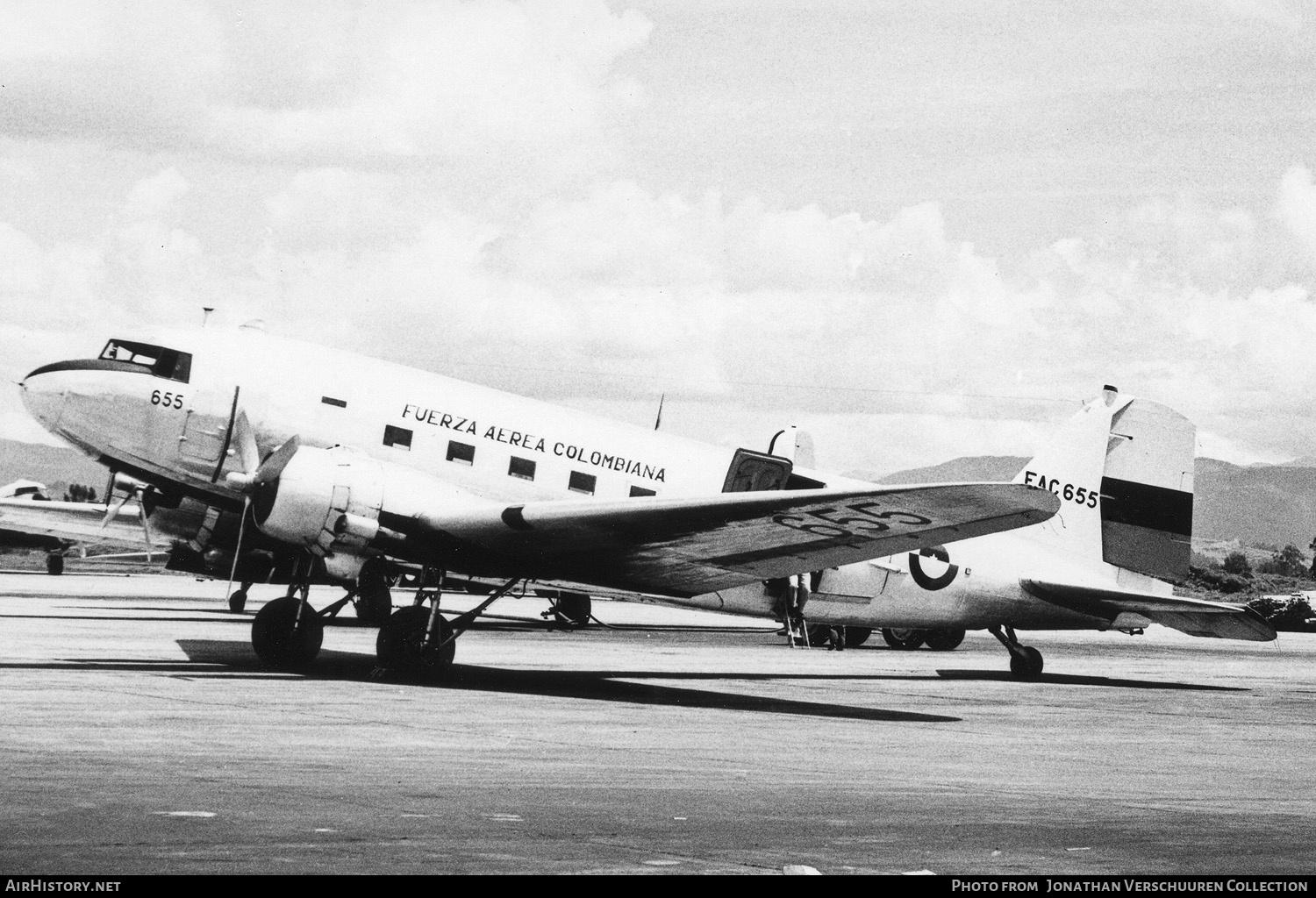 Aircraft Photo of FAC655 | Douglas C-47... Skytrain | Colombia - Air Force | AirHistory.net #301327