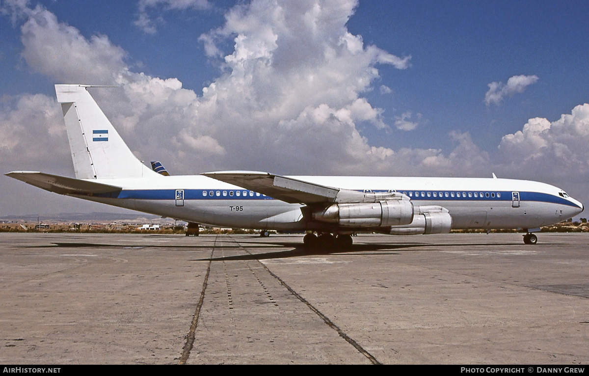 Aircraft Photo of T-95 | Boeing 707-387B | Argentina - Air Force | AirHistory.net #301328