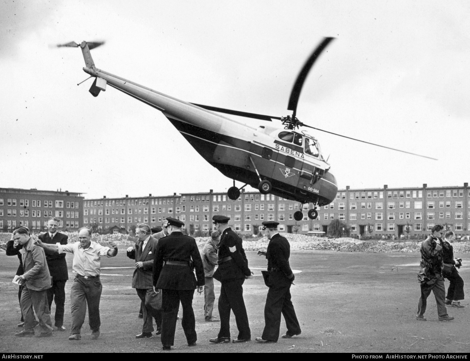 Aircraft Photo of OO-SHA | Sikorsky S-55 | Sabena | AirHistory.net #301364