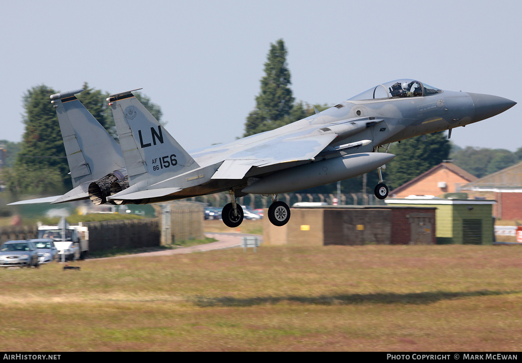 Aircraft Photo of 86-0156 | McDonnell Douglas F-15C Eagle | USA - Air Force | AirHistory.net #301365