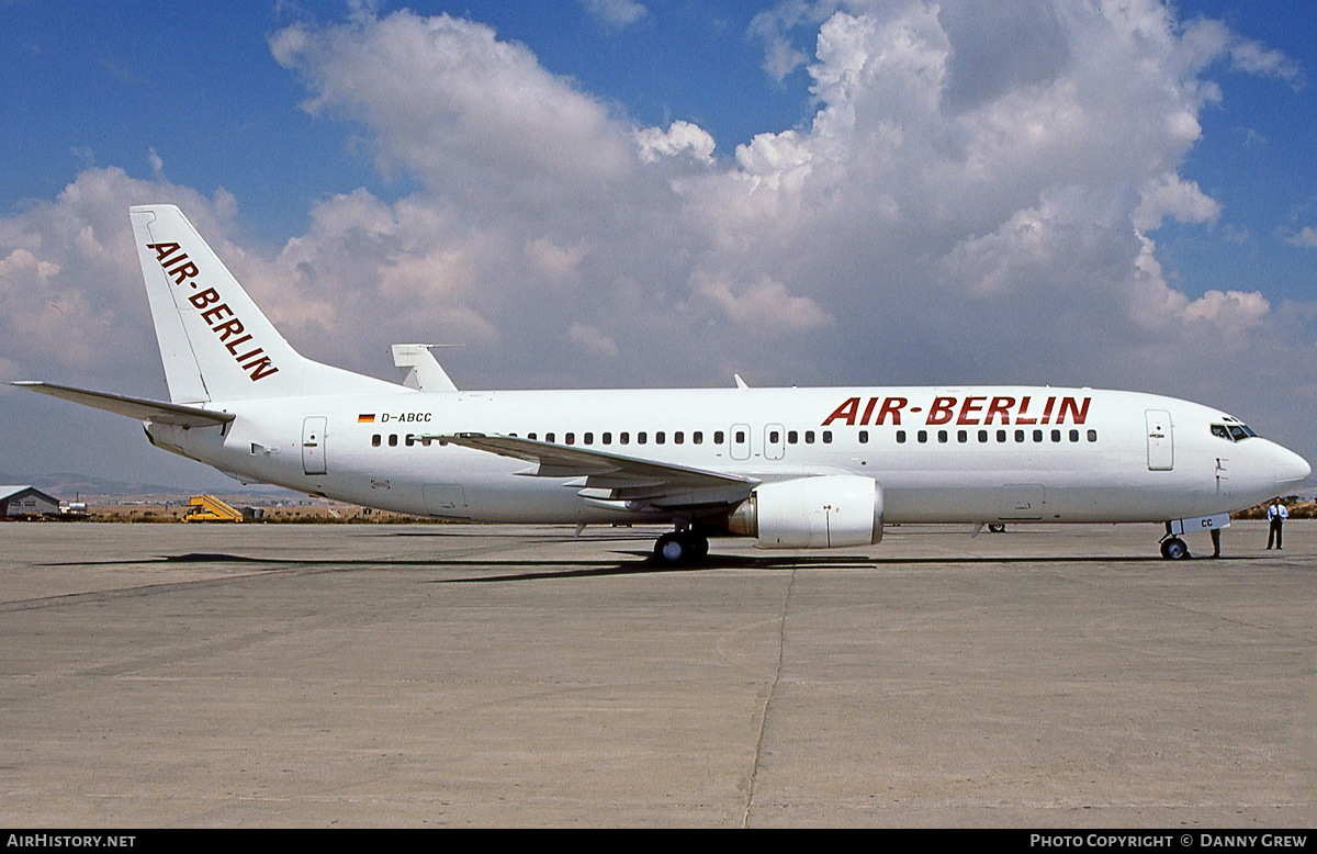 Aircraft Photo of D-ABCC | Boeing 737-46B | Air Berlin | AirHistory.net #301368