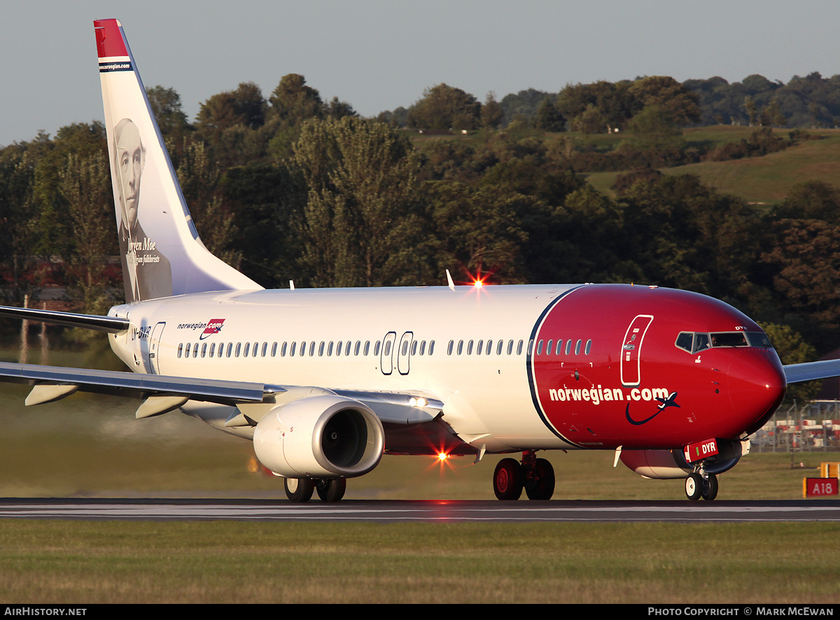 Aircraft Photo of LN-DYR | Boeing 737-8JP | Norwegian | AirHistory.net #301371