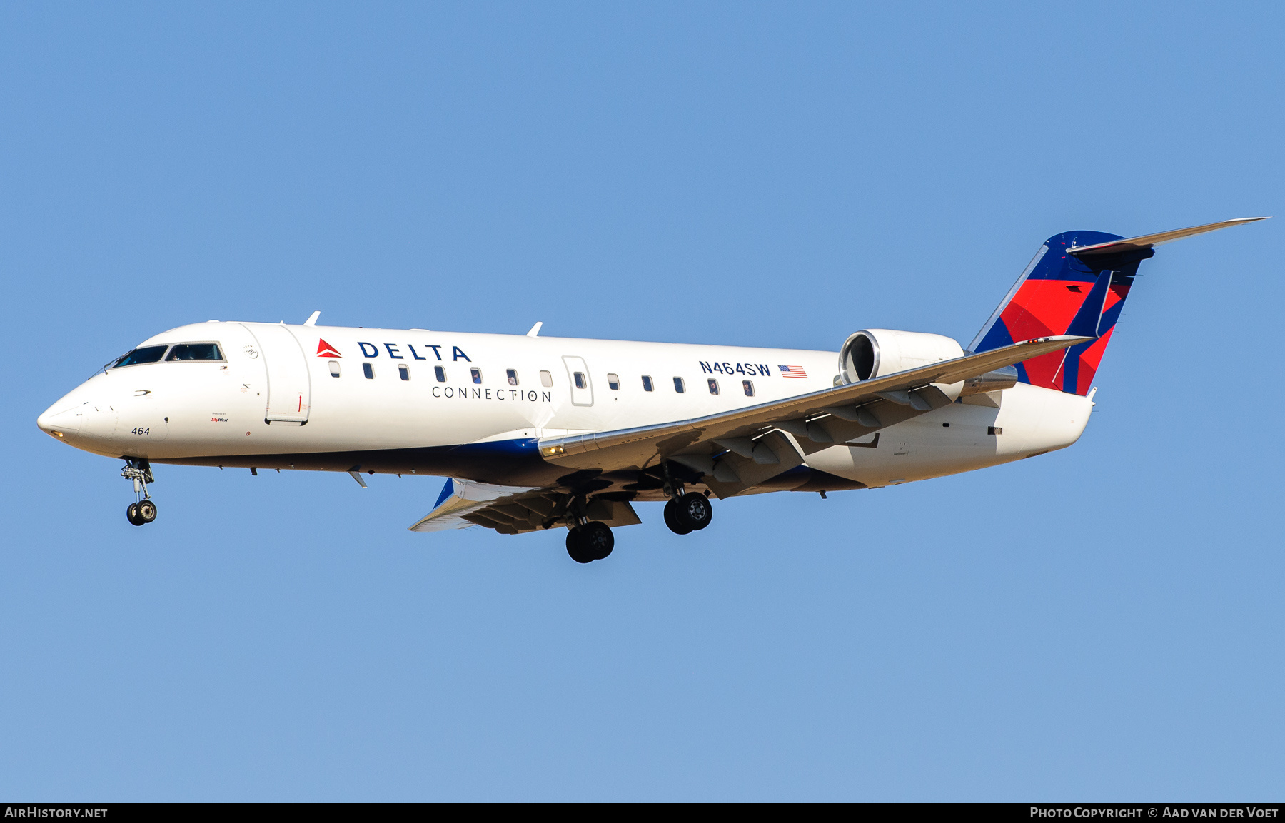 Aircraft Photo of N464SW | Bombardier CRJ-200LR (CL-600-2B19) | Delta Connection | AirHistory.net #301376