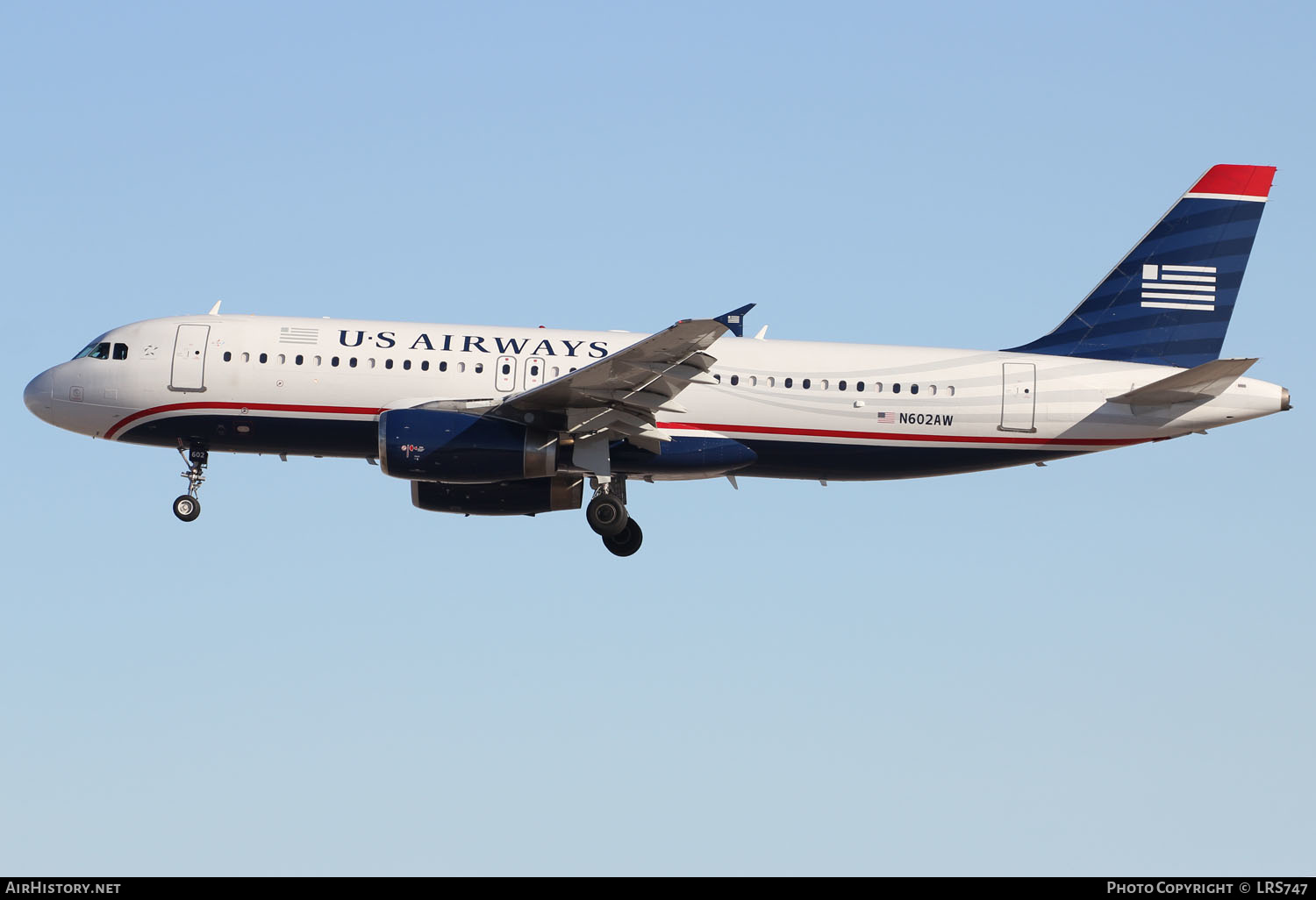 Aircraft Photo of N602AW | Airbus A320-232 | US Airways | AirHistory.net #301384