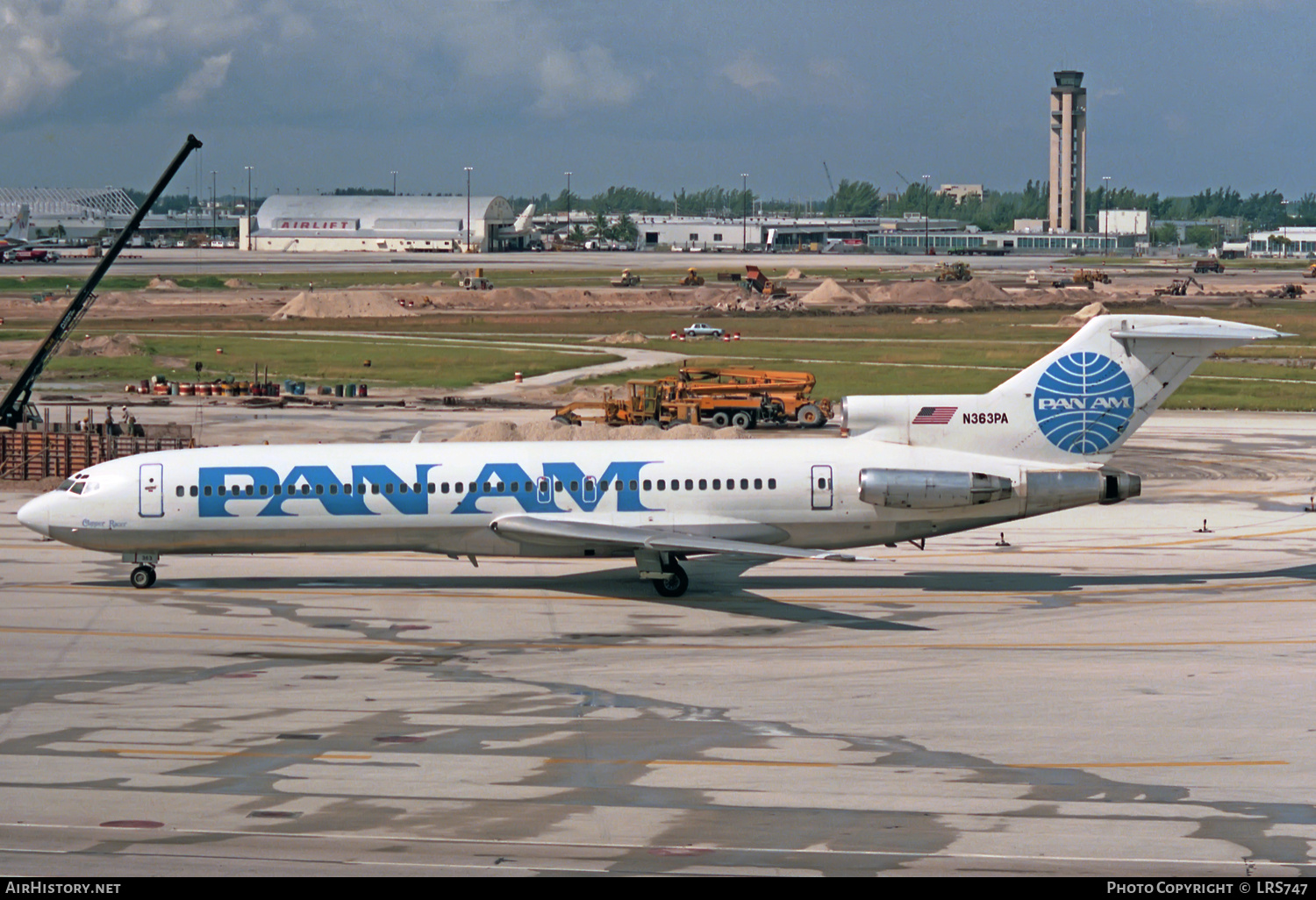 Aircraft Photo of N363PA | Boeing 727-221/Adv | Pan American World Airways - Pan Am | AirHistory.net #301388