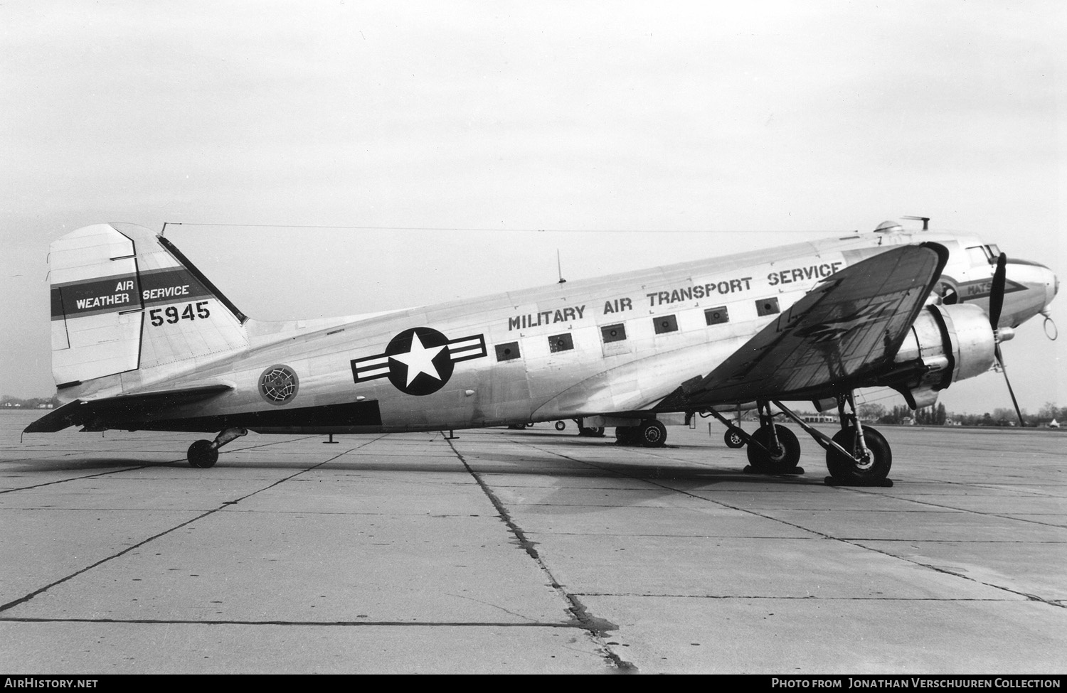 Aircraft Photo of 45-945 / 5945 | Douglas WC-47D Skytrain | USA - Air Force | AirHistory.net #301391
