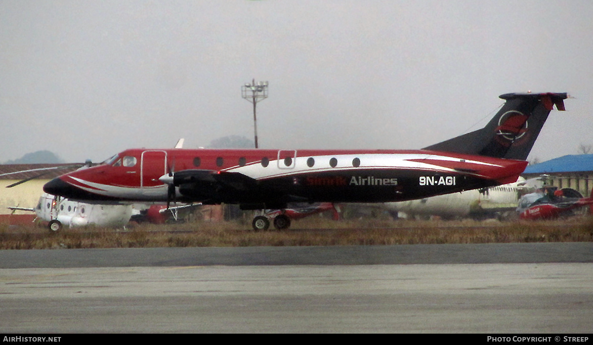 Aircraft Photo of 9N-AGI | Beech 1900C-1 | Simrik Airlines | AirHistory.net #301402