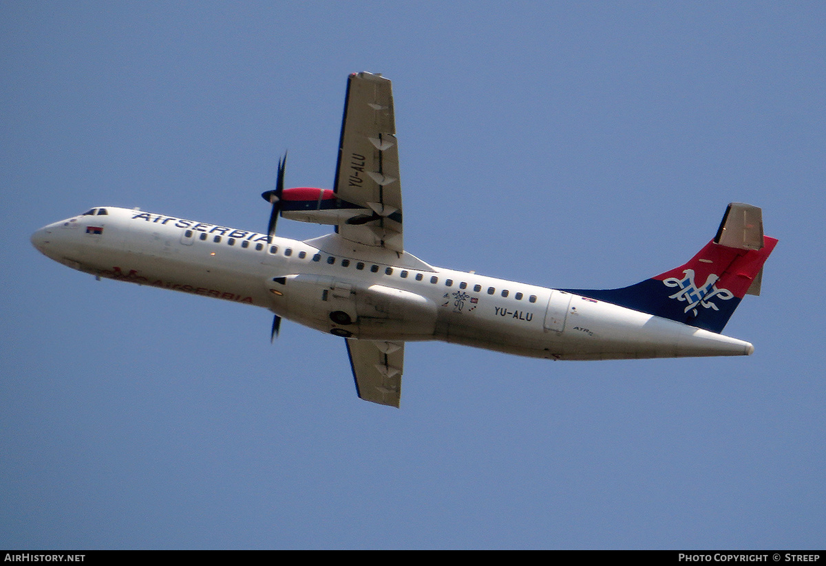 Aircraft Photo of YU-ALU | ATR ATR-72-500 (ATR-72-212A) | Air Serbia | AirHistory.net #301407