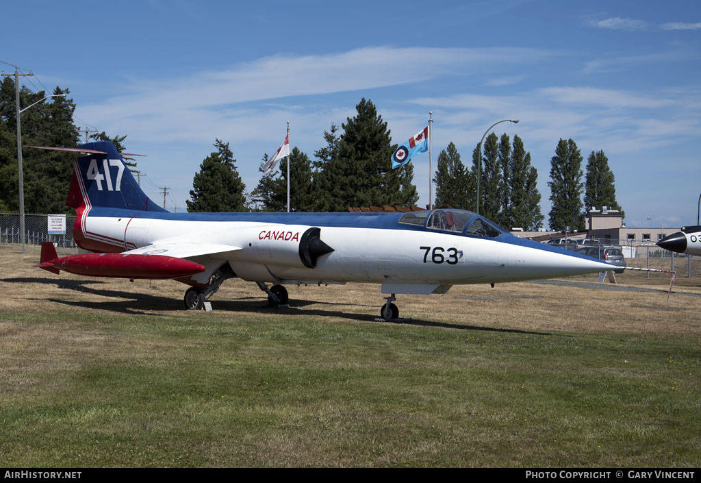 Aircraft Photo of 104763 / 763 | Canadair CF-104 Starfighter | Canada - Air Force | AirHistory.net #301410