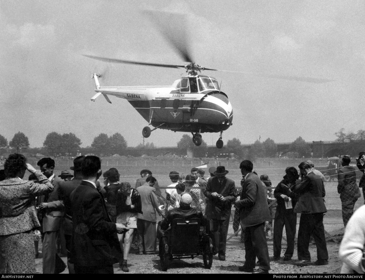 Aircraft Photo of OO-SHB | Sikorsky S-55 | Sabena | AirHistory.net #301416