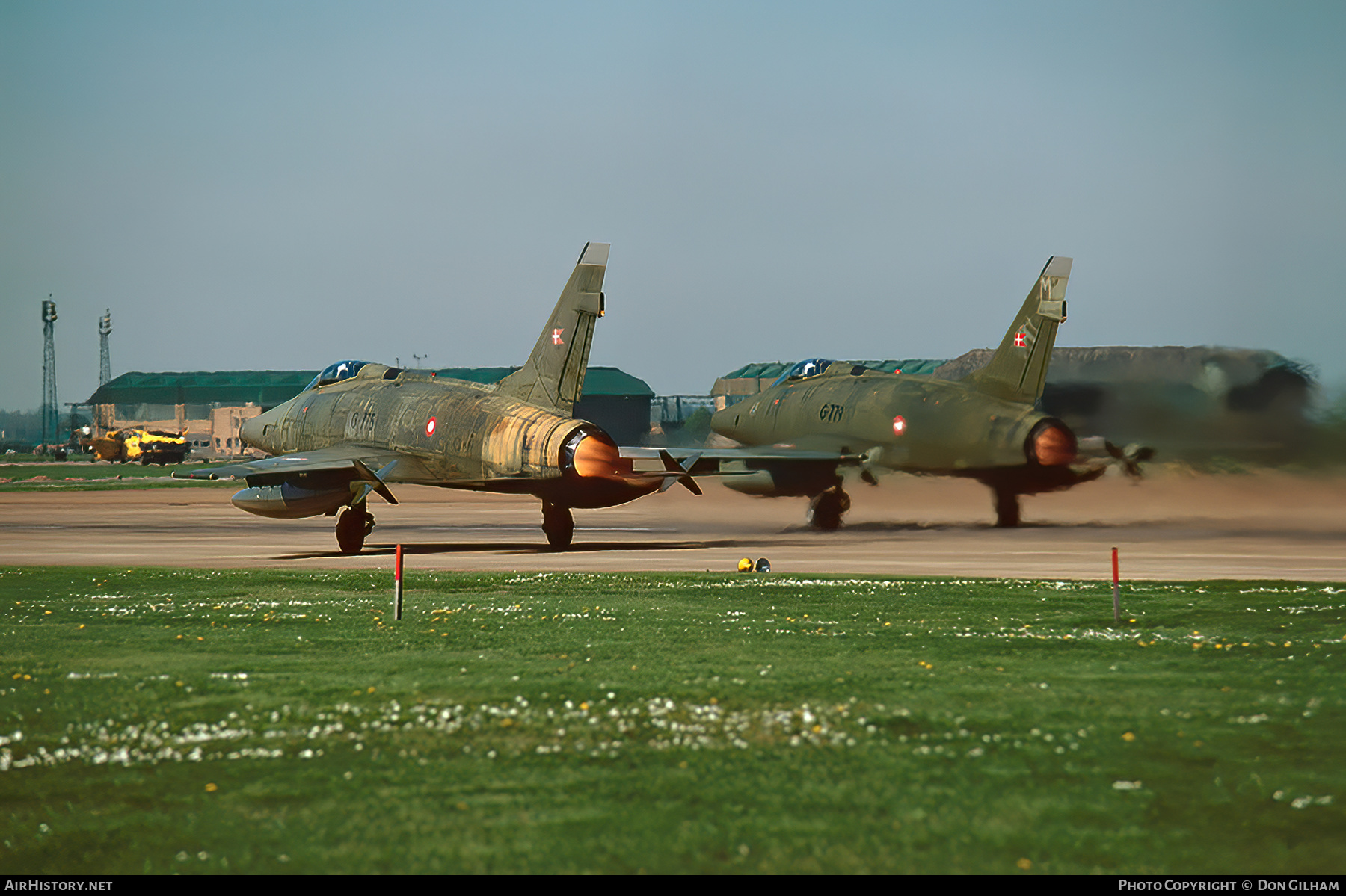 Aircraft Photo of G-775 | North American F-100D Super Sabre | Denmark - Air Force | AirHistory.net #301423