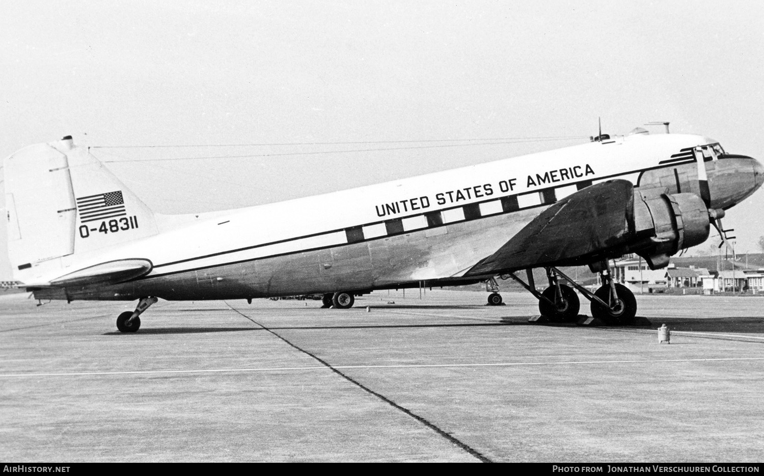 Aircraft Photo of 43-48311 / 0-48311 | Douglas VC-47D Skytrain | USA - Air Force | AirHistory.net #301431