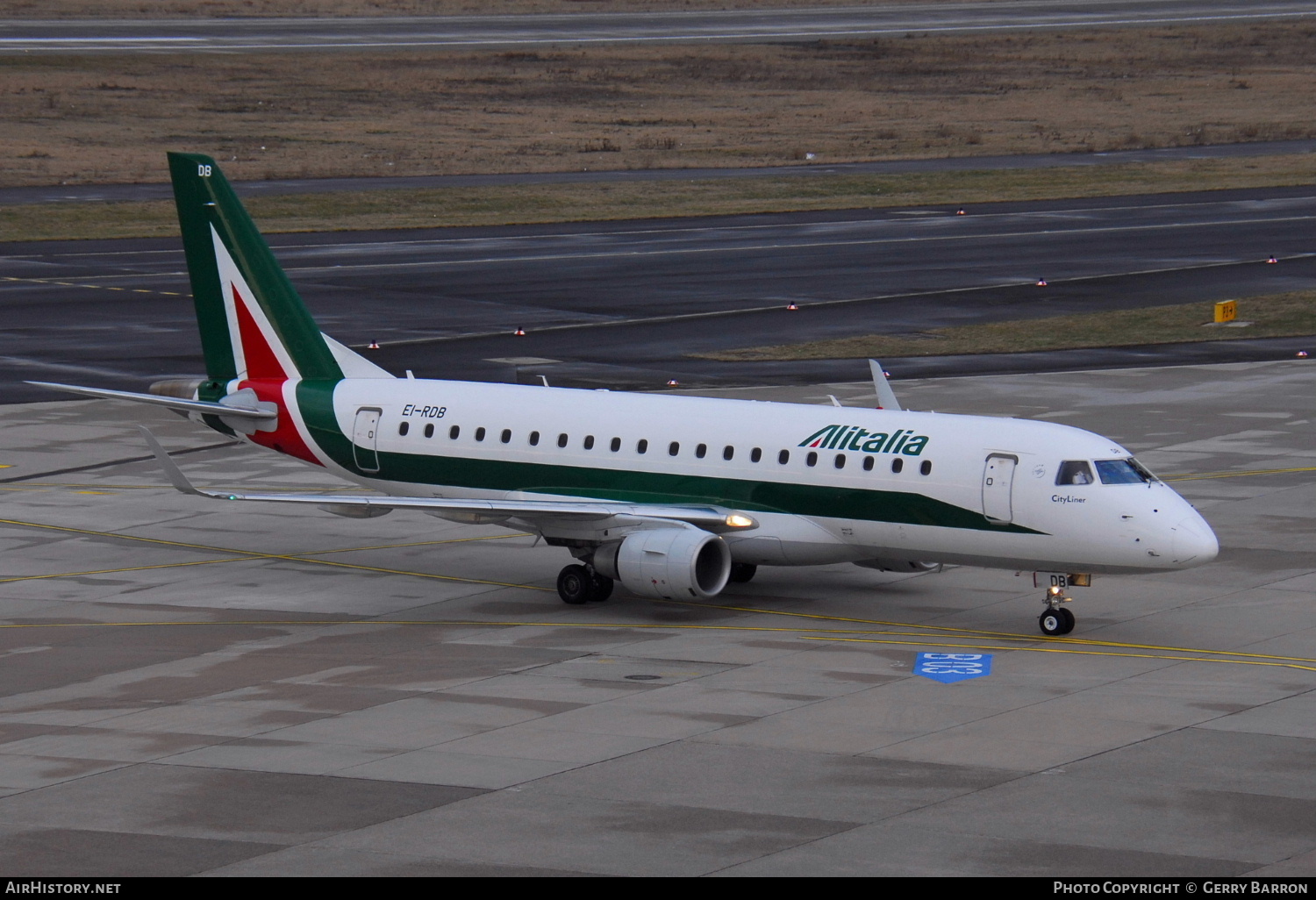 Aircraft Photo of EI-RDB | Embraer 175STD (ERJ-170-200STD) | Alitalia | AirHistory.net #301433