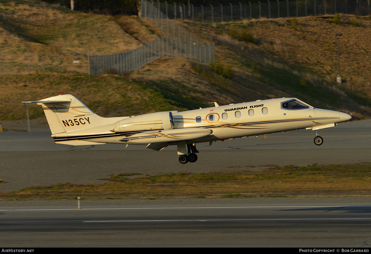 Aircraft Photo of N35CY | Gates Learjet 35A | Guardian Flight | AirHistory.net #301455