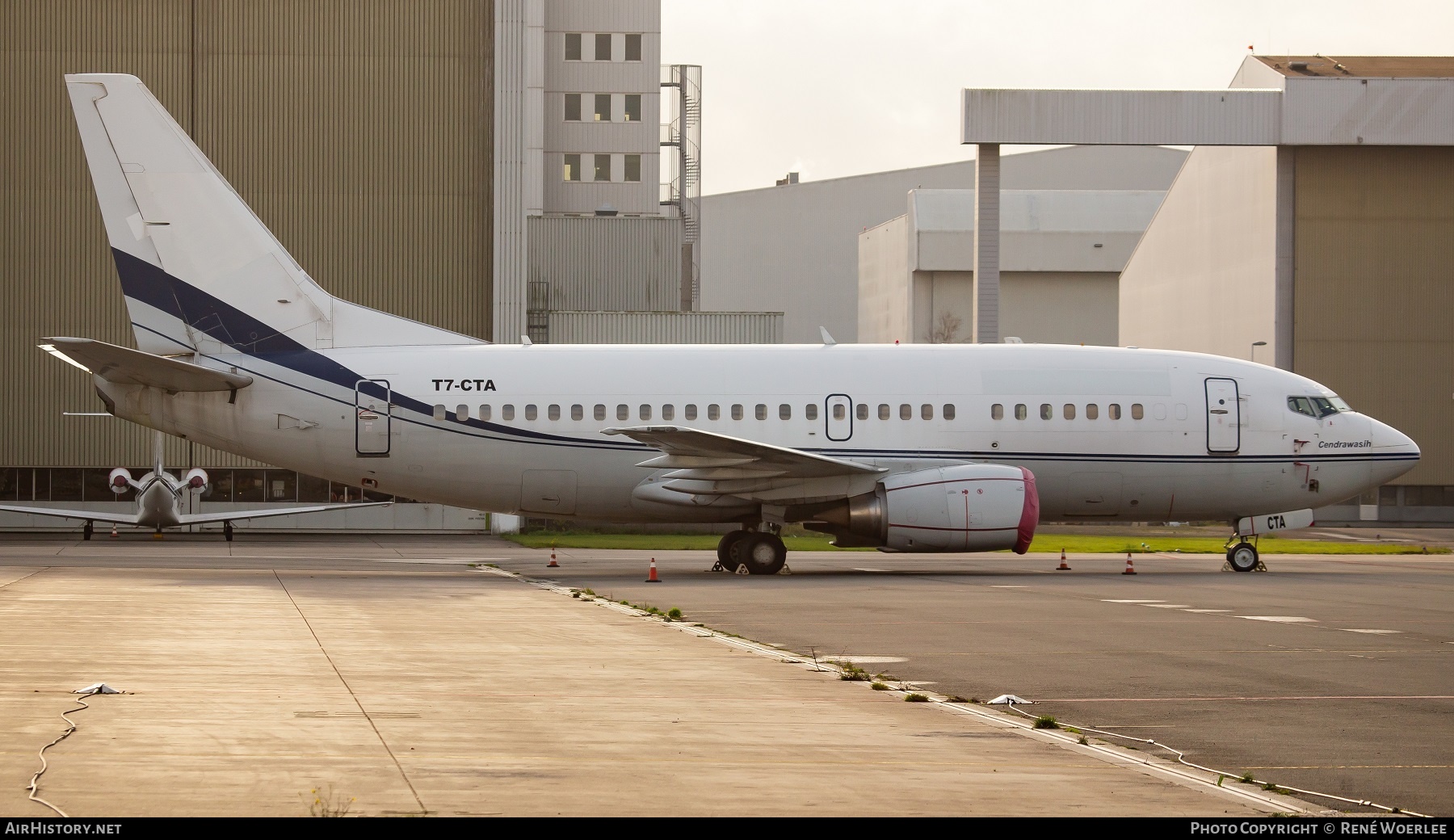 Aircraft Photo of T7-CTA | Boeing 737-5L9 | AirHistory.net #301475