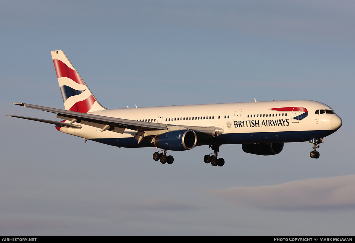 Aircraft Photo of G-BZHB | Boeing 767-336/ER | British Airways | AirHistory.net #301477
