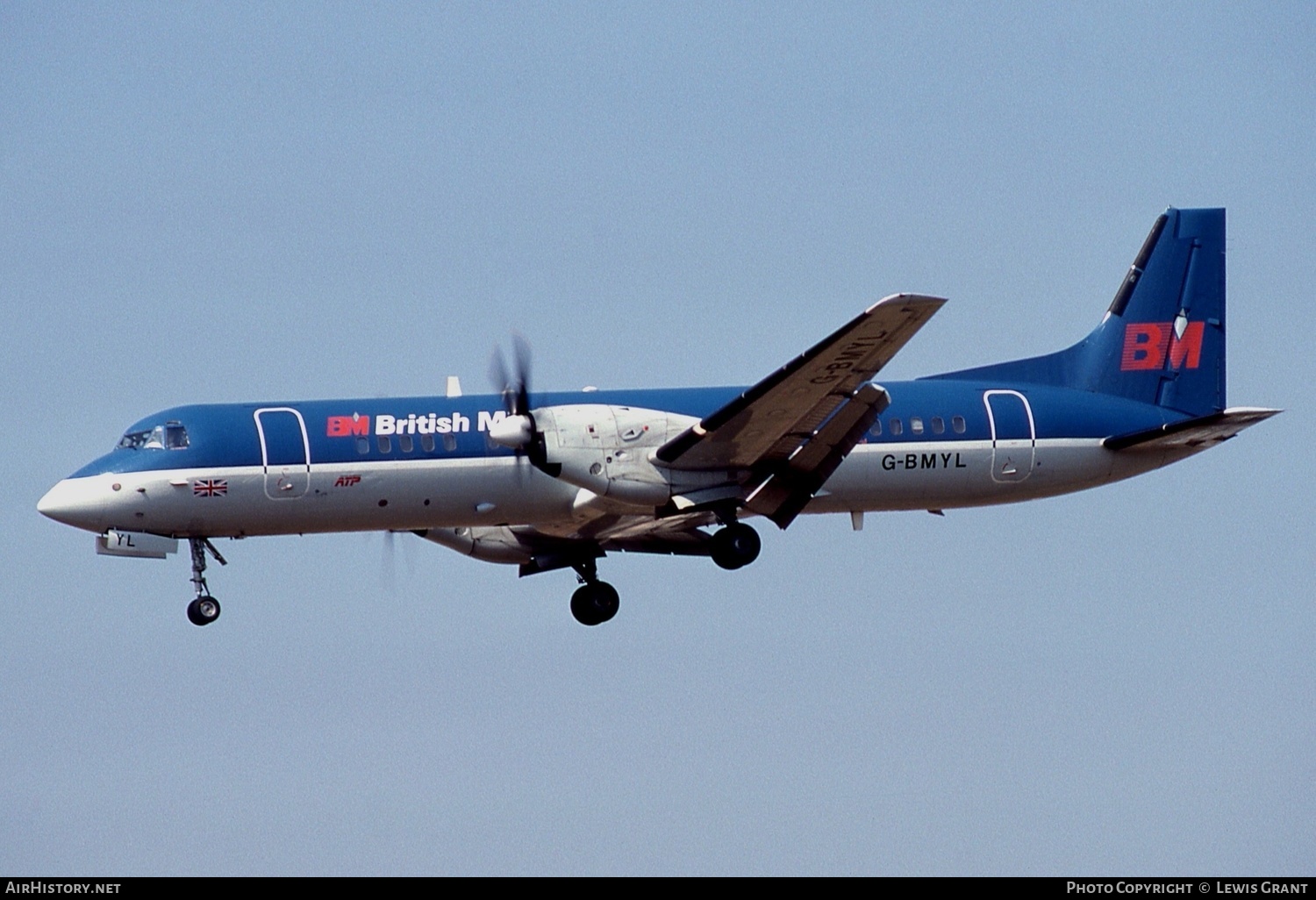 Aircraft Photo of G-BMYL | British Aerospace ATP | British Midland Airways - BMA | AirHistory.net #301503