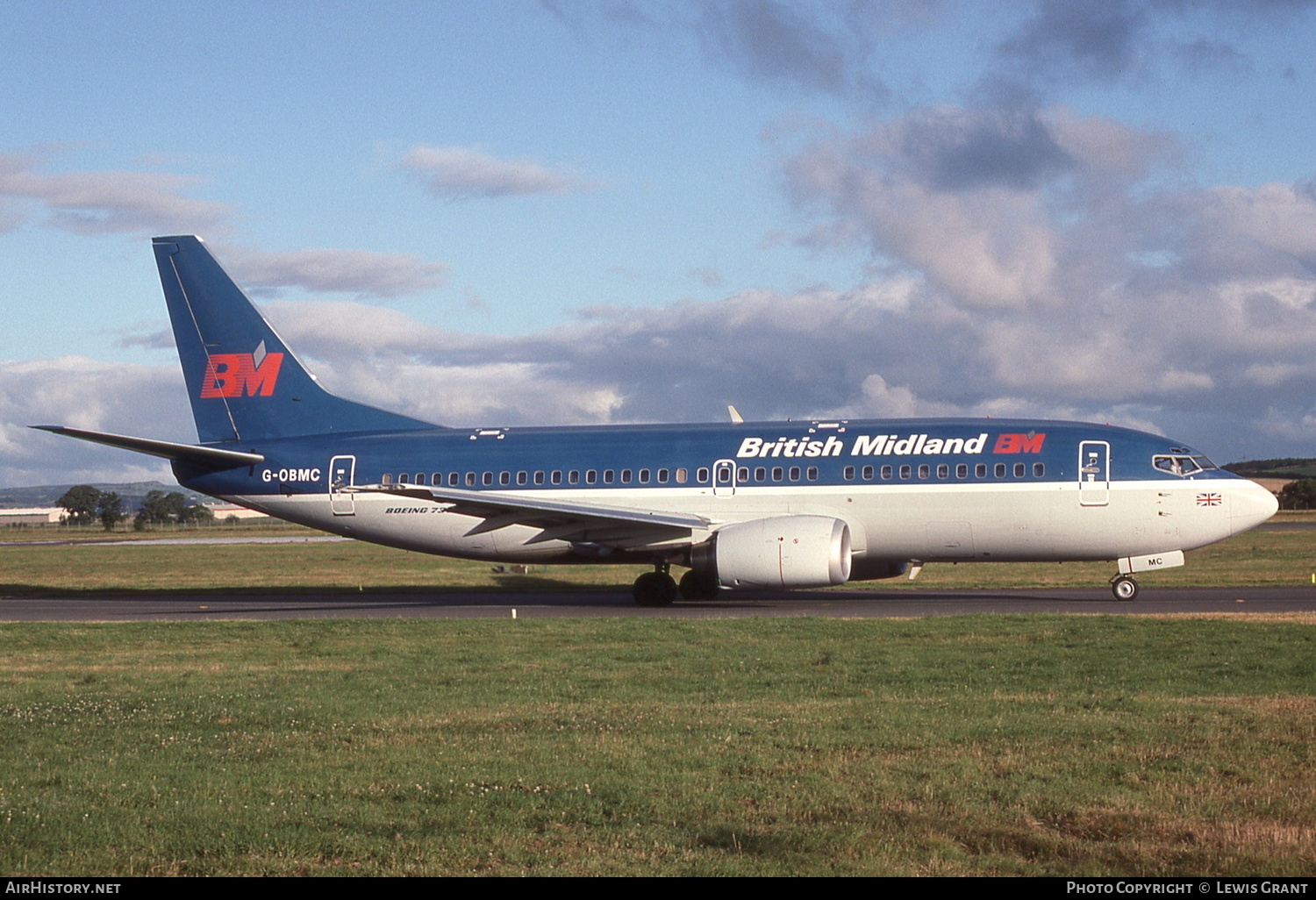 Aircraft Photo of G-OBMC | Boeing 737-33A | British Midland Airways - BMA | AirHistory.net #301505