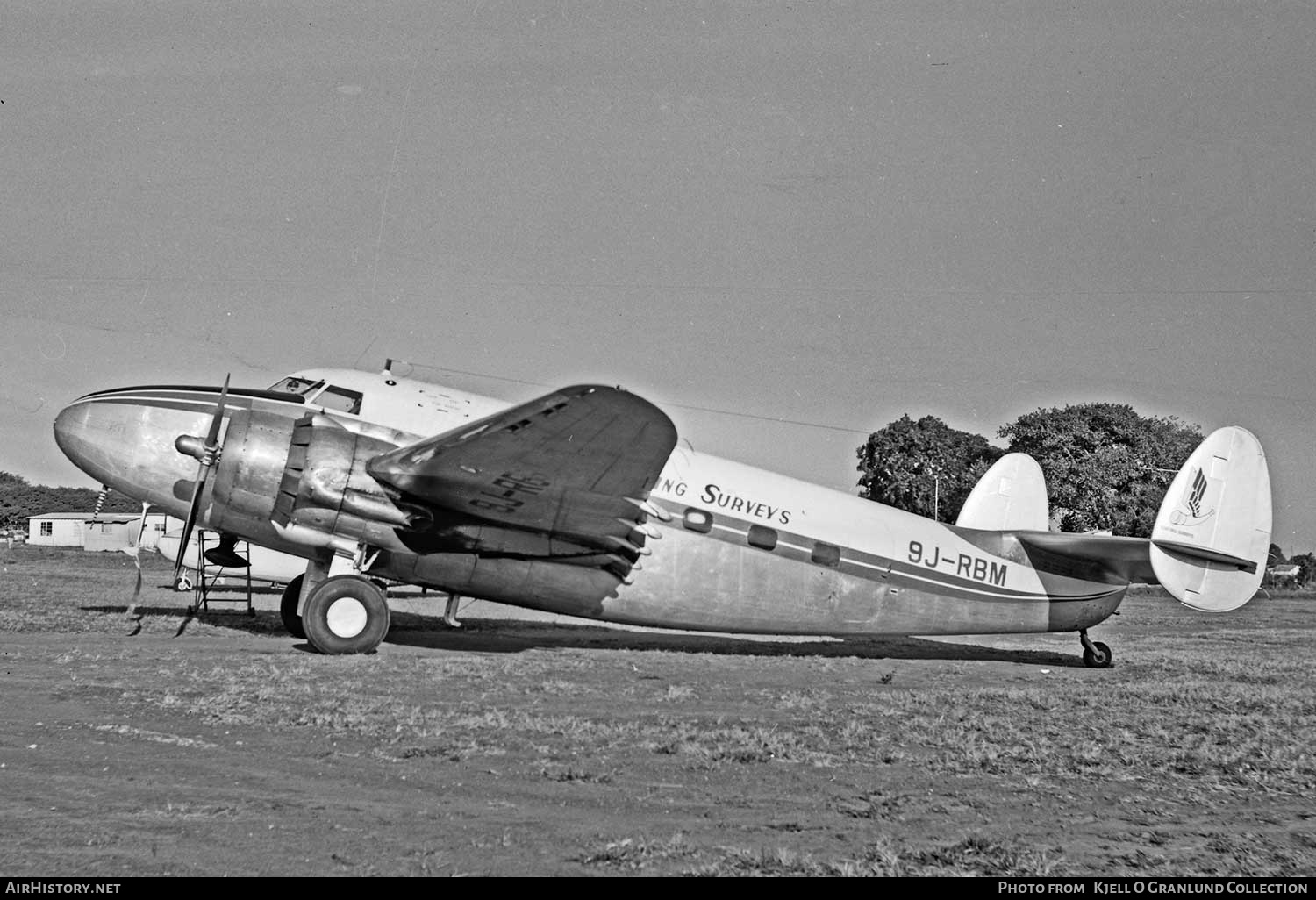 Aircraft Photo of 9J-RBM | Lockheed 18-08 Lodestar | Hunting Surveys | AirHistory.net #301506