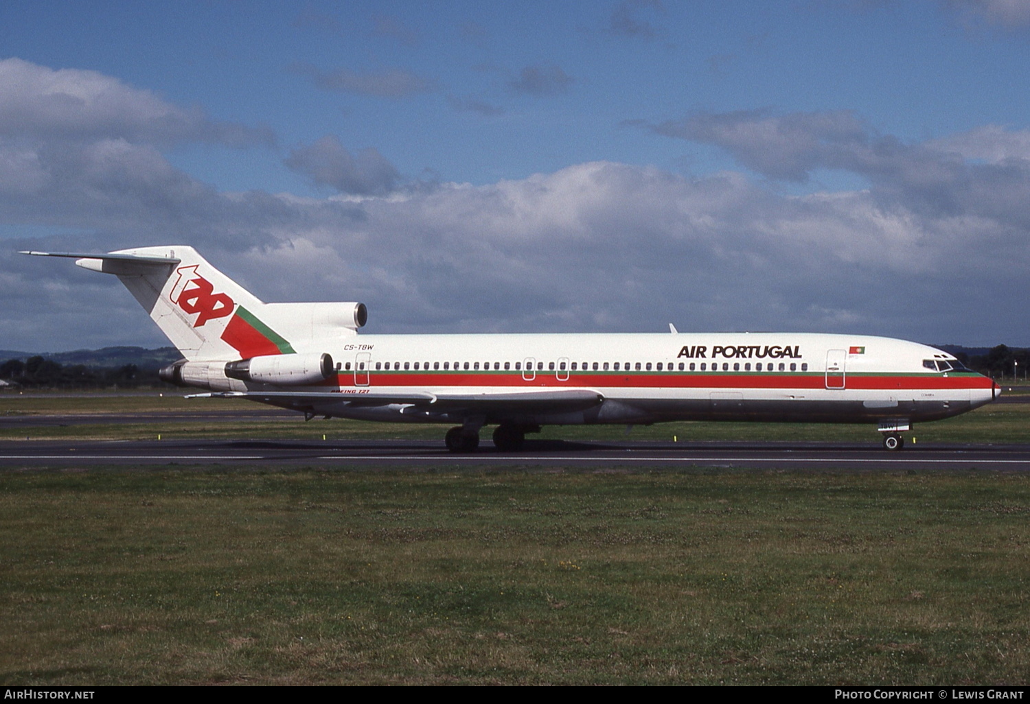 Aircraft Photo of CS-TBW | Boeing 727-282/Adv | TAP Air Portugal | AirHistory.net #301516