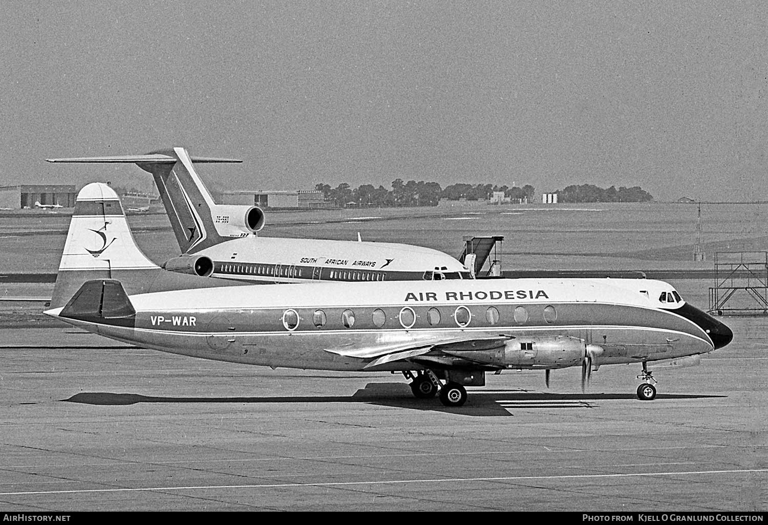Aircraft Photo of VP-WAR | Vickers 754D Viscount | Air Rhodesia | AirHistory.net #301522