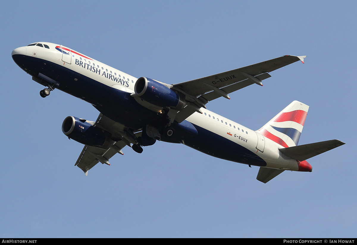 Aircraft Photo of G-EUUX | Airbus A320-232 | British Airways | AirHistory.net #301533
