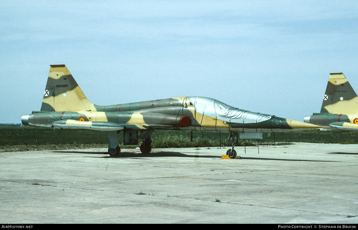 Aircraft Photo of A9-039 | Northrop SF-5A Freedom Fighter | Spain - Air Force | AirHistory.net #301542