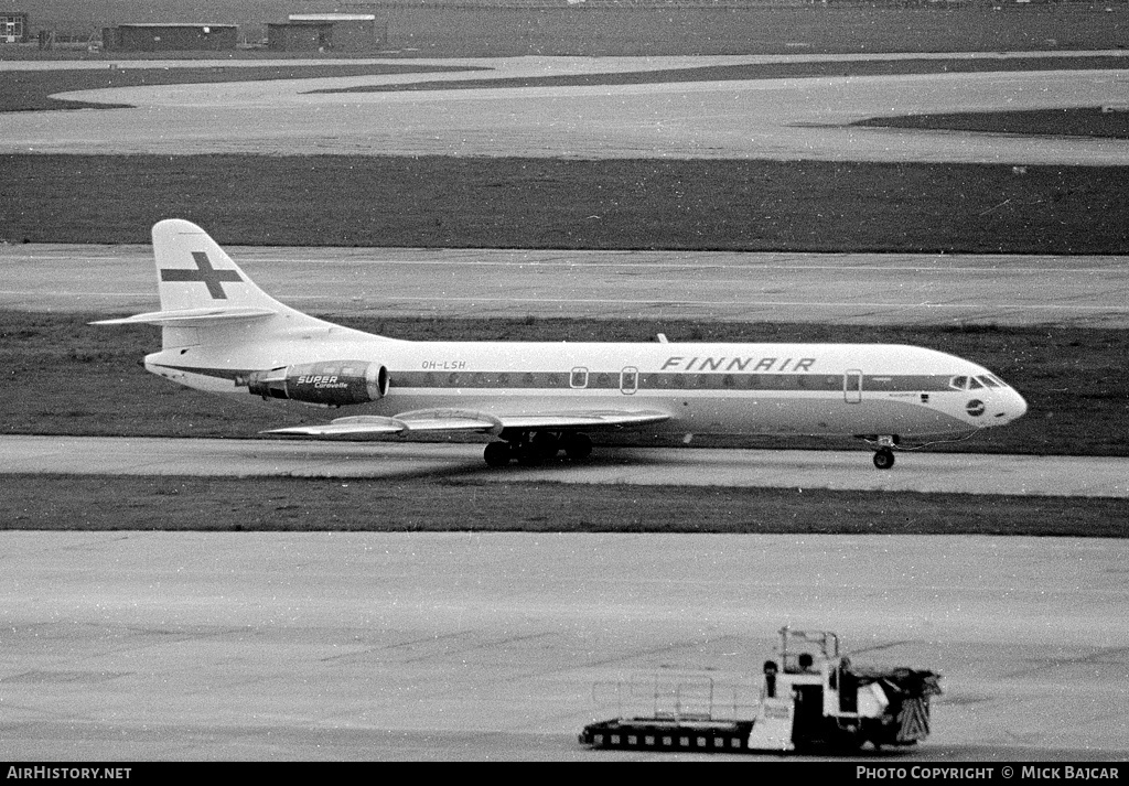 Aircraft Photo of OH-LSH | Sud SE-210 Caravelle 10B3 Super B | Finnair | AirHistory.net #301548