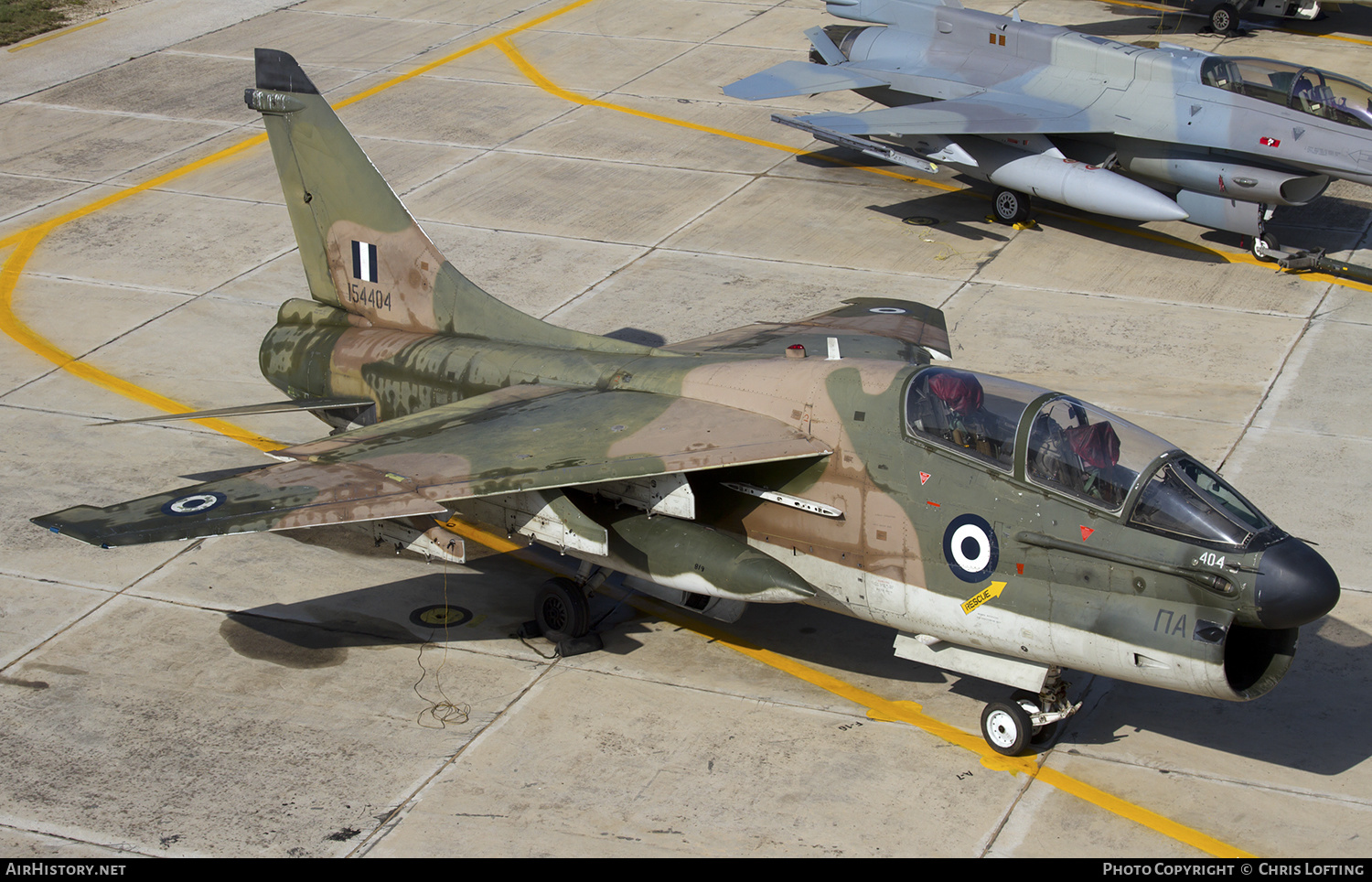 Aircraft Photo of 154404 | LTV TA-7C Corsair II | Greece - Air Force | AirHistory.net #301561
