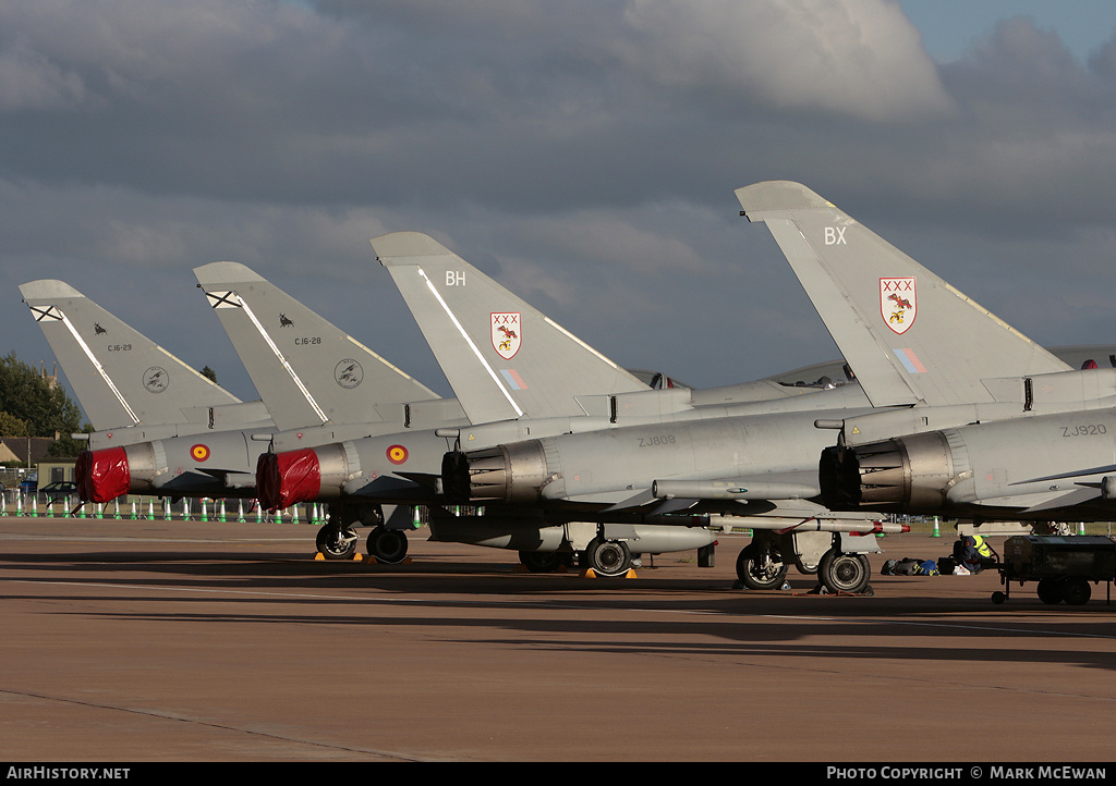 Aircraft Photo of ZJ920 | Eurofighter EF-2000 Typhoon F2 | UK - Air Force | AirHistory.net #301563