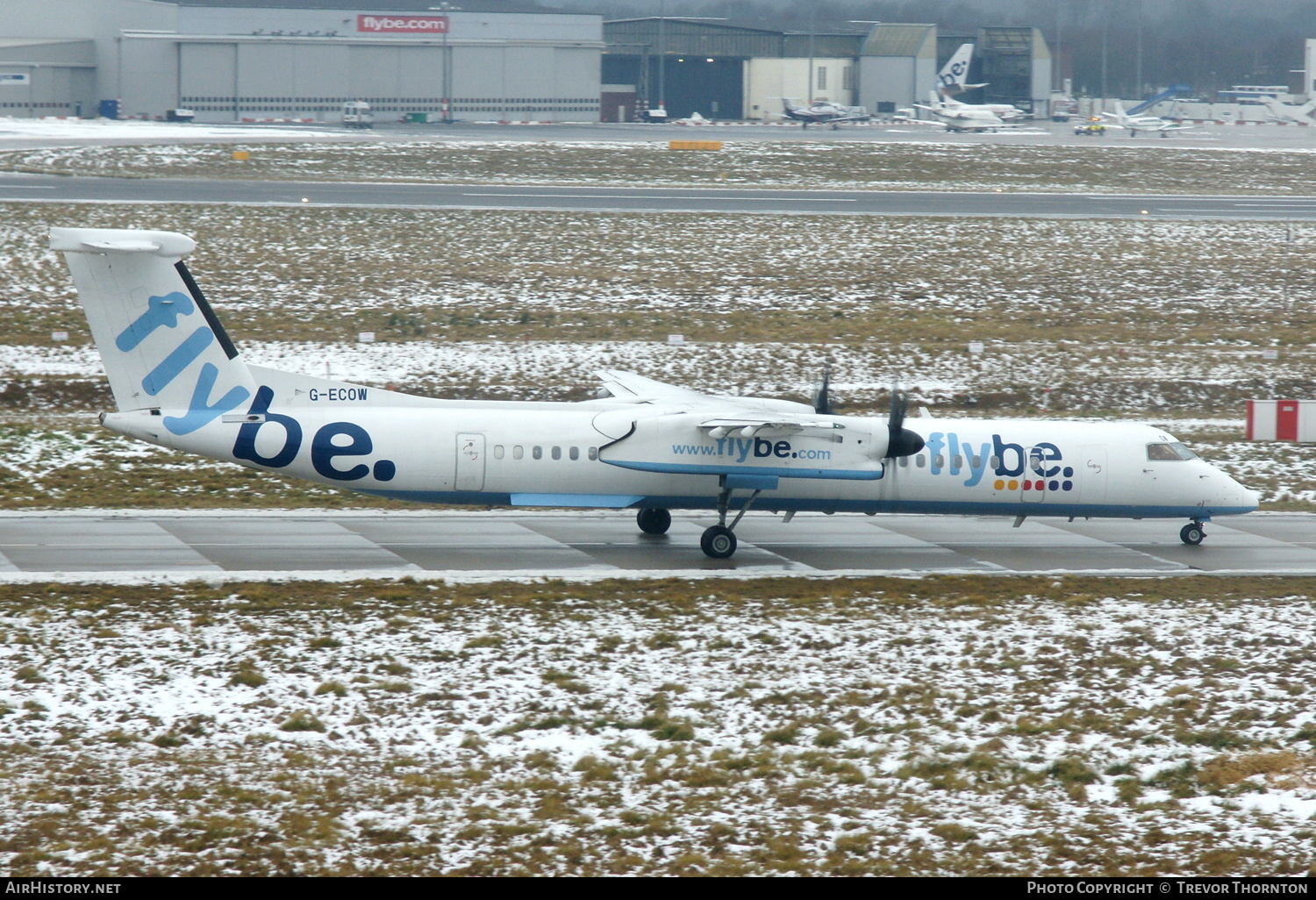 Aircraft Photo of G-ECOW | Bombardier DHC-8-401 Dash 8 | Flybe | AirHistory.net #301565
