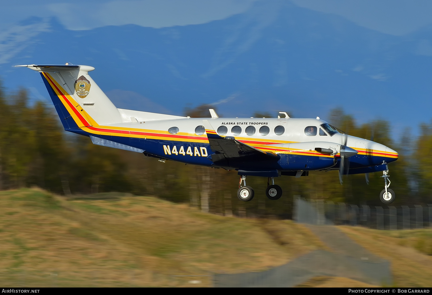 Aircraft Photo of N444AD | Beech 200 Super King Air | Alaska State Troopers | AirHistory.net #301569