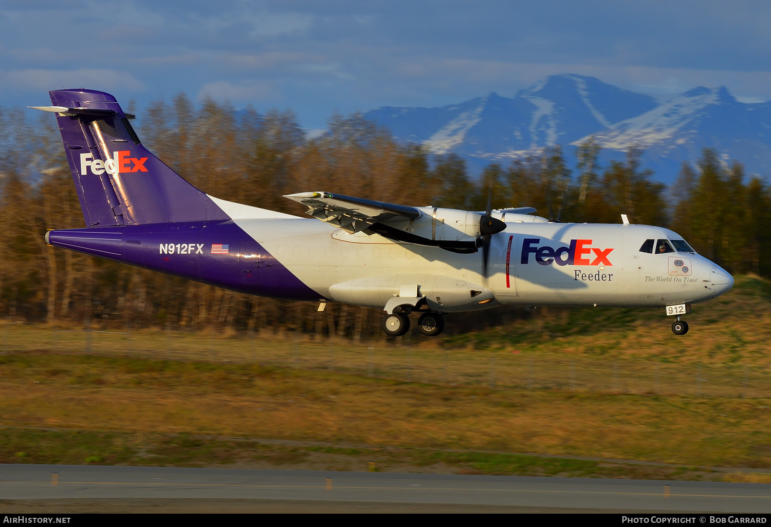 Aircraft Photo of N912FX | ATR ATR-42-300/F | FedEx Feeder | AirHistory.net #301572