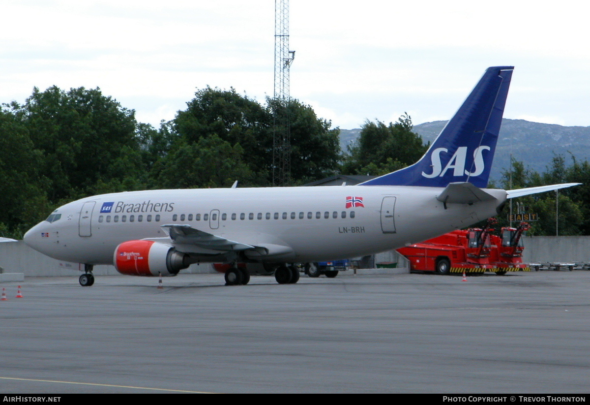 Aircraft Photo of LN-BRH | Boeing 737-505 | SAS Braathens | AirHistory.net #301576