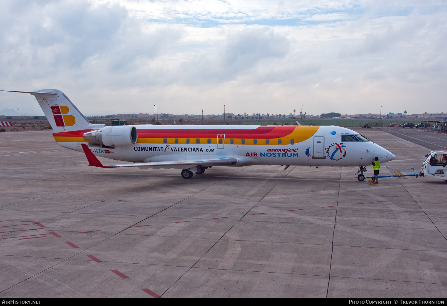 Aircraft Photo of EC-HZR | Bombardier CRJ-200ER (CL-600-2B19) | Iberia Regional | AirHistory.net #301577