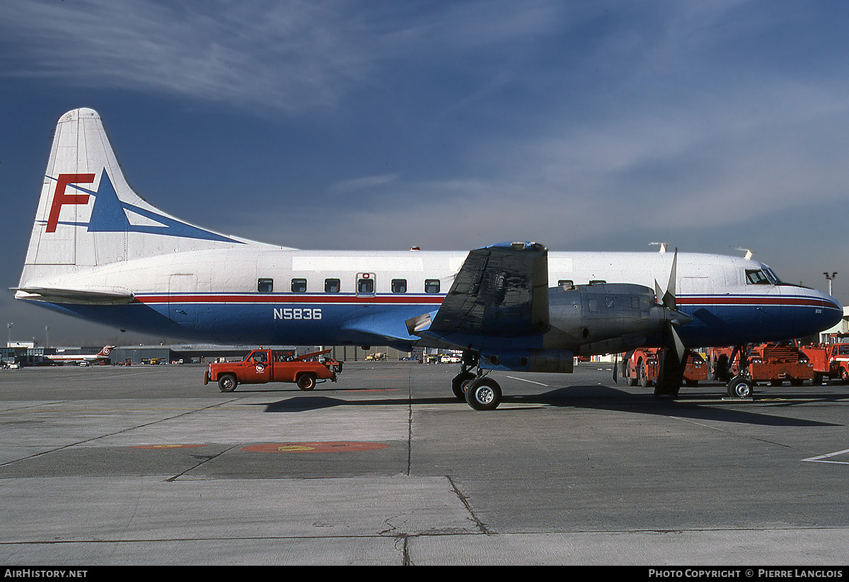 Aircraft Photo of N5836 | Convair 580 | Air Ontario | AirHistory.net #301586