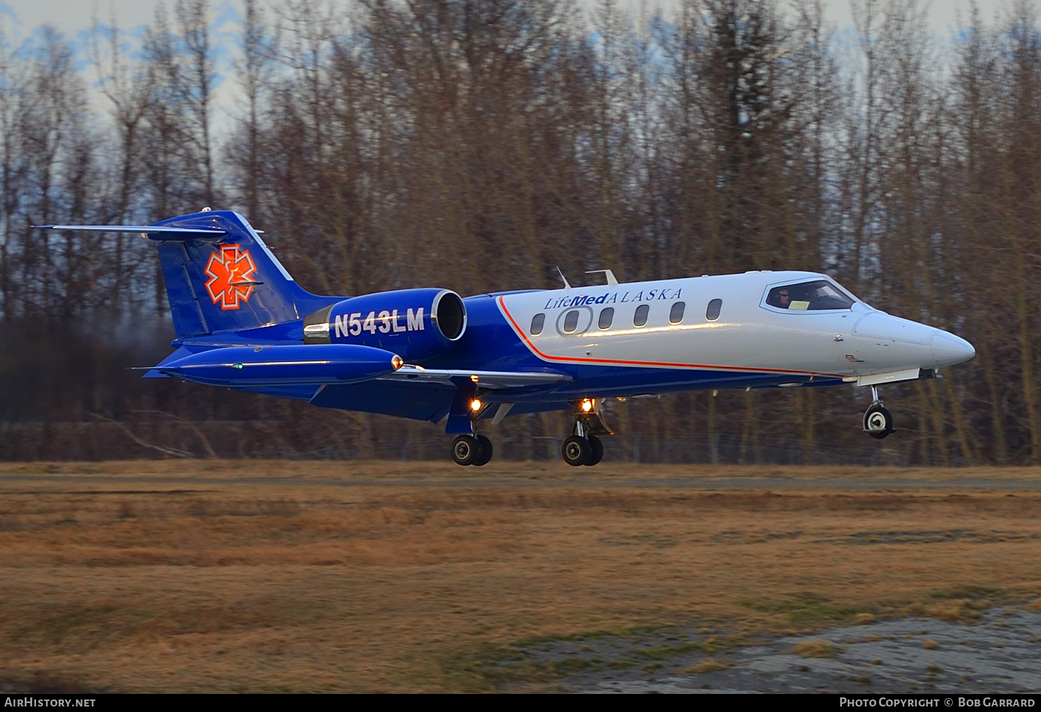 Aircraft Photo of N543LM | Gates Learjet 35A | LifeMed Alaska | AirHistory.net #301593